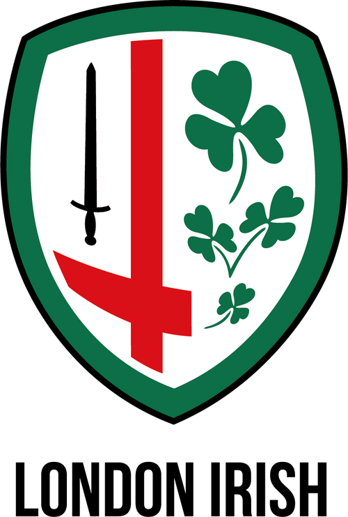 Maschera Facciale London Irish Rugby Union - Nuova Con Etichette